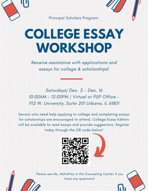 College Essay Workshop